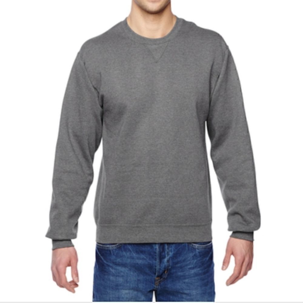 Fruit of the Loom Sofspun Gray Sweatshirt